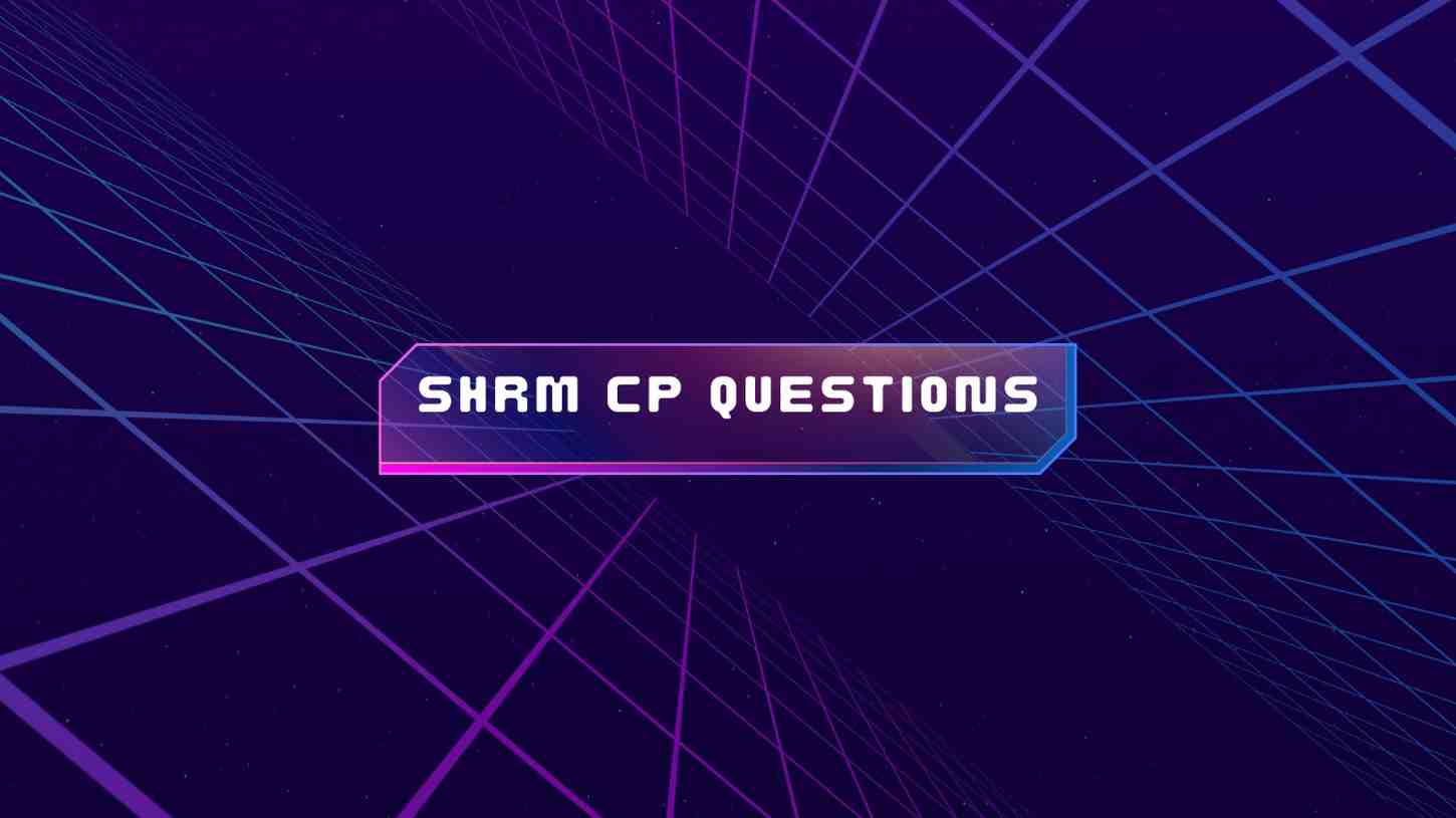 SHRM CP Courses / Practice Exams, 10+ Hour videos, Exam Prep books,Flashcards, Printable, downloadable